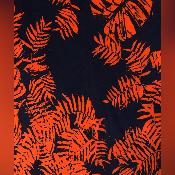 BOOHOO Tropical themed Palm Leaf Stretchy dress 8 Maxi party boho casual summer - Picture 2 of 12